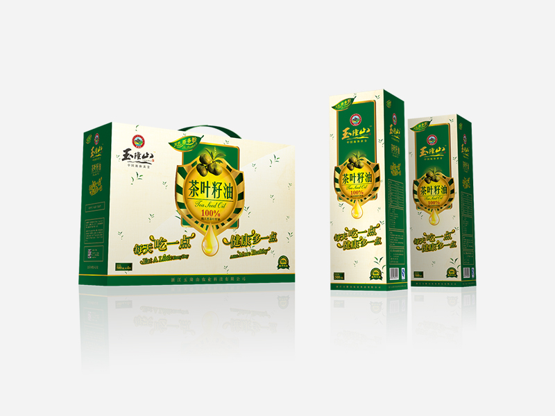 浙江玉隆山-茶叶籽油包装设计