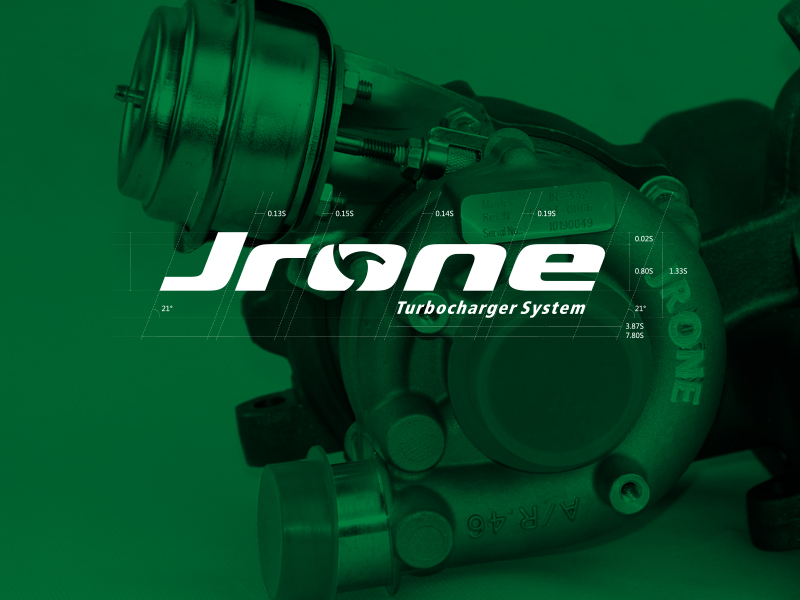 Jrone 劲朗汽车涡轮增压器logo,vi,包装设计