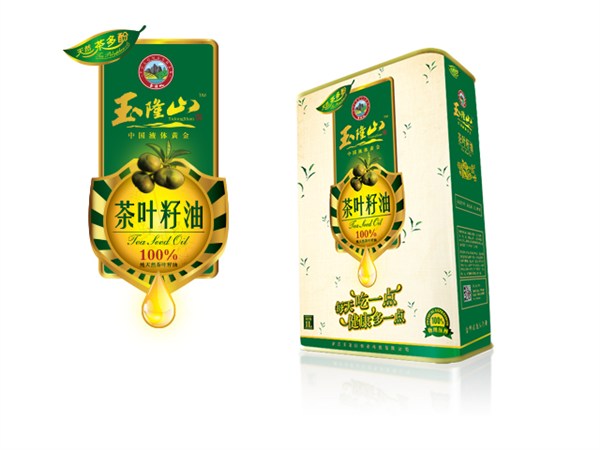 浙江玉隆山-茶叶籽油包装设计